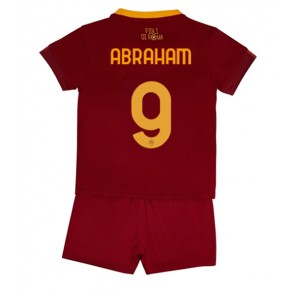 AS Roma Tammy Abraham #9 Hjemmedraktsett Barn 2022-23 Kortermet (+ Korte bukser)